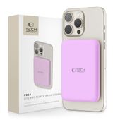 tech-protect pb10 lifemag magsafe power bank 5000mah lilac