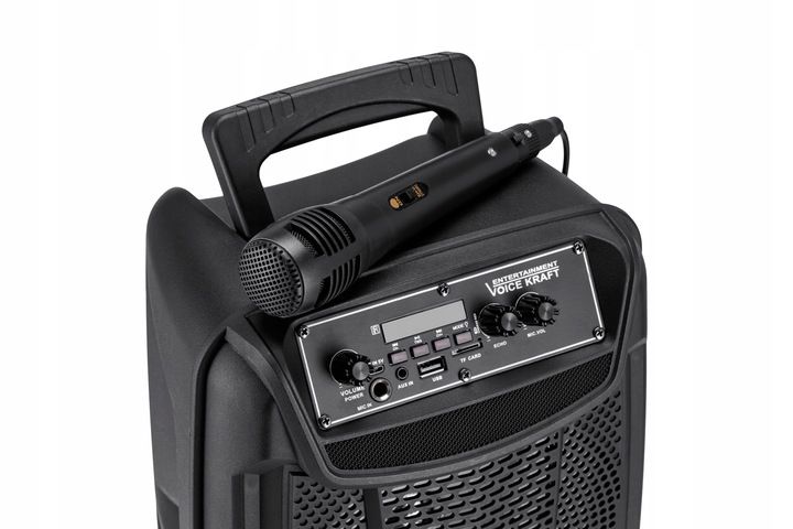 MOCNA KOLUMNA GŁOŚNIKOWA 600W PRZENOŚNA BLUETOOTH USB SD + MIKROFON zdjęcie 7