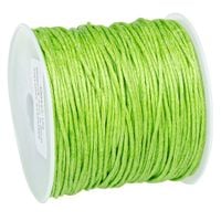 SZNUREK bawełniany woskowany 0.8mm 25m zielony stepowy