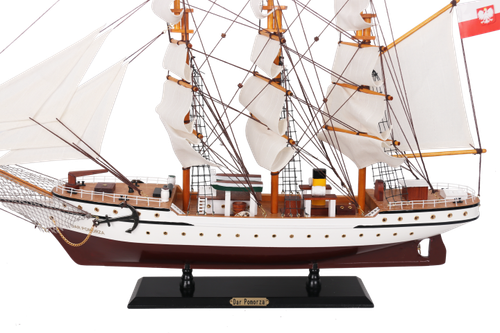 Model żaglowca Dar Pomorza 80cm - DARPOM80 na Arena.pl