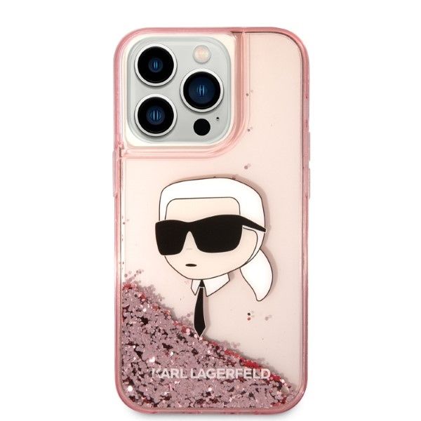 Etui Karl Lagerfeld do iPhone 14 Pro Max, Różowy zdjęcie 3