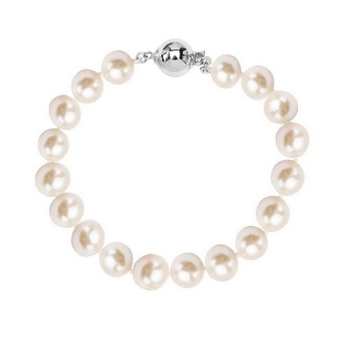 Srebrna bransoleta Staviori z perłami na Arena.pl