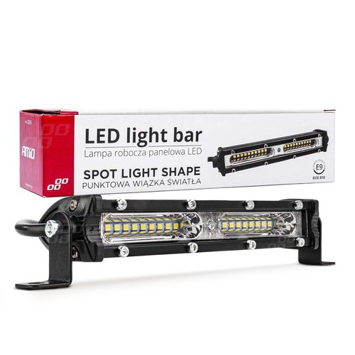 2x Lampa robocza LED Panelowa slim BAR 18cm 54W AMIO-03259 AWL48 9-36V na Arena.pl