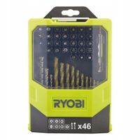 RYOBI zestaw wierteł i bitów 46 szt RAK46MIX