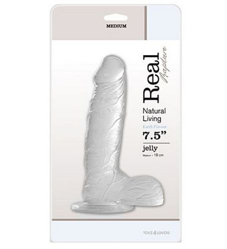 Przezroczyste dildo z przyssawką na Arena.pl