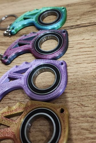 Keyspinner Keyrambit + Rekinek TikTok Key - Na Prezent! LAGOON -Druk 3D na Arena.pl