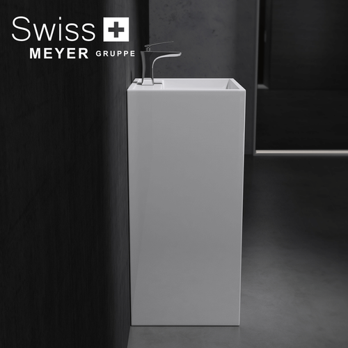 Umywalka wolnostojąca z konglomeratu - LARA SWISS MEYER na Arena.pl