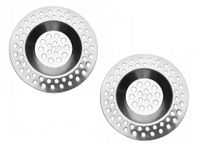 Sitko do zlewu metalowe średnica 7,2 cm komplet 2 sztuki