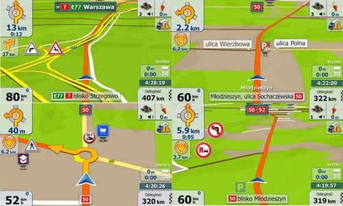 Nawigacja GPS 7 iGO Primo Truck EU Ciężarówka TIR BUS Autobus na Arena.pl