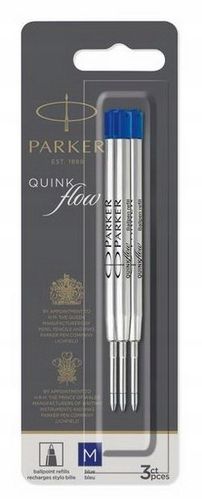 Wkład do dług. PARKER QUINKflow M niebieski a'3 na Arena.pl