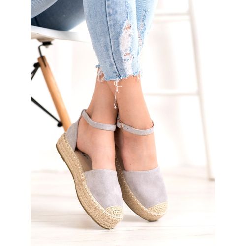 Szare Espadryle Na Platformie r.38 na Arena.pl