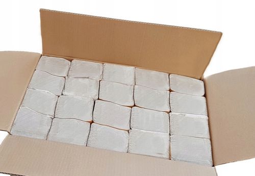 Ręcznik papierowy ZZ Bio szary 4000szt GRUBY Gramatura 38-40g 21cm x23 4000 na Arena.pl