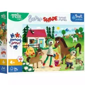 Puzzle 60 Super Shape XXL Trefliki w stadninie