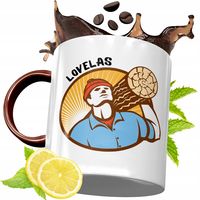 Kubek Bordowy Dla Drwala Na Urodziny Prezent Z Nadrukiem Ze Zdjęciem