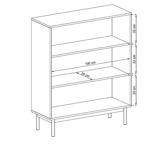 Komoda Indigo BKD104 do salonu loft na Arena.pl