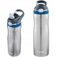 BUTELKA CONTIGO ASHLAND CHILL 590ml SREBNA na NAPOJE WODĘ