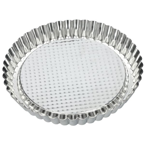 BLACHA OKRĄGŁA FORMA DO PIECZENIA TARTY CIAST 22cm zdjęcie 1