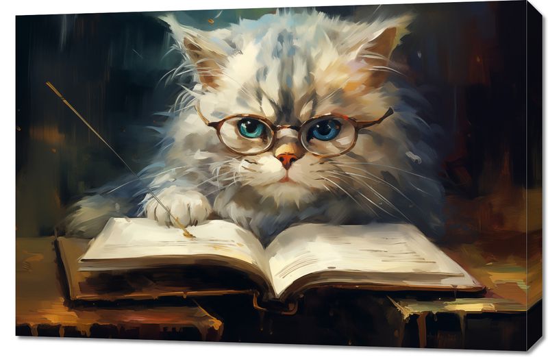 Obraz 90x60cm Ucz Się Ucz zdjęcie 1