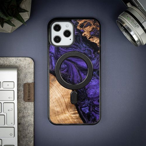 etui bewood unique na iphone 12 pro max - violet z magsafe na Arena.pl
