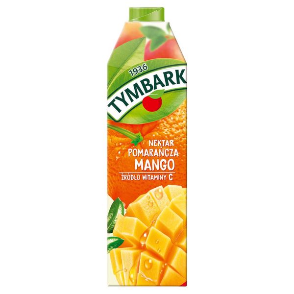 Tymbark Nektar pomarańcza mango 1 l zdjęcie 1