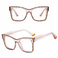 SOLIDNE Damskie Okulary Zerówki do KOMPUTERA Blue Light OPRAWKI Teleskopy