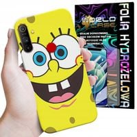 ETUI DO REALME C3 - SPONGEBOB BAJKI GRY WYBÓR PLECKI + FOLIA