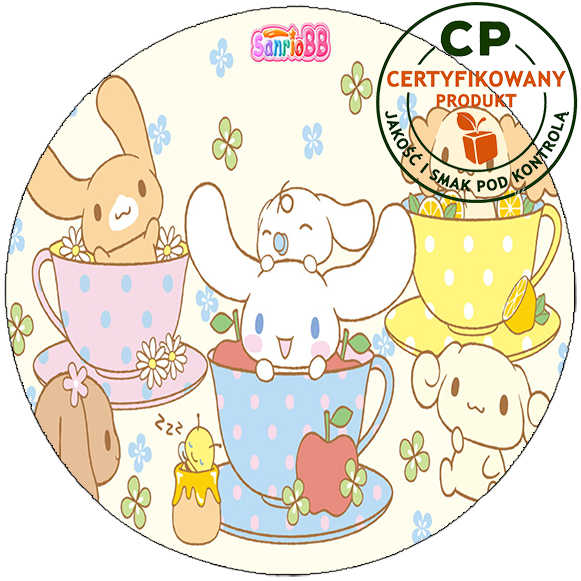 Opłatek na tort Cinnamoroll zdjęcie 1