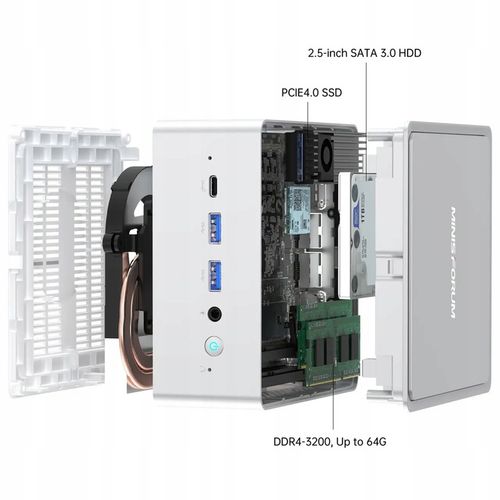 MINI KOMPUTER PC Intel i9-12900HK | DDR4 32GB | 1000GB | Win11 na Arena.pl