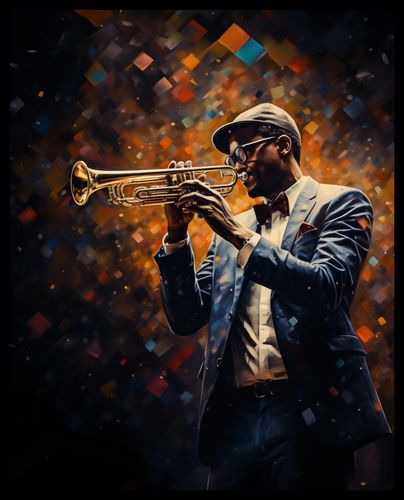 Plakat 40x50cm Symfonia na Trąbce na Arena.pl