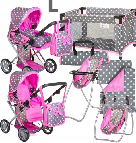ZESTAW WÓZEK SPACERÓWKA GONDOLA KRZESEŁKO ŁÓŻECZKO na Arena.pl