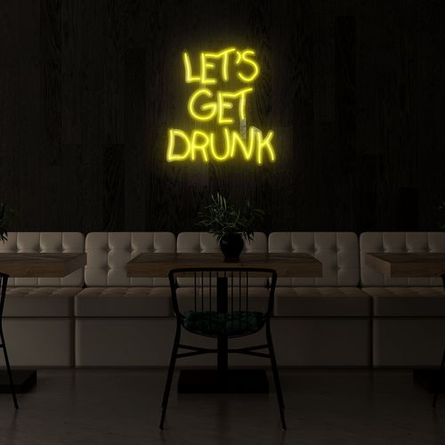 Napis LED Let's Get Drunk na Arena.pl