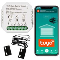 STEROWNIK do BRAMY GARAŻOWEJ WIFI TUYA + czujnik