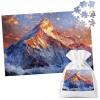 PUZZLE TRADYCYJNE - MT EVEREST PIĘKNE WIDOKI KRAJOBRAZ - 24 el