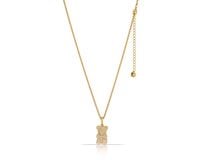 naszyjnik z misiem wysadzanym kryształkami (c23/zim/120au)