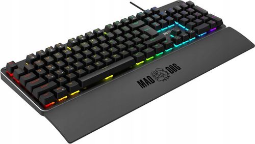 Klawiatura MAD DOG GK600 Outemu Red Czarny na Arena.pl