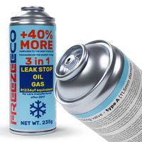 GAZ DO KLIMATYZACJI 3w1 Czynnik Uszczelniacz Olej FreezeEco R1234yf