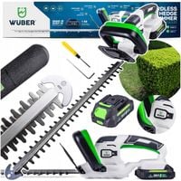 NOŻYCE DO ŻYWOPŁOTU AKUMULATOROWE DO CIĘCIA KRZEWÓW PRZYCINANIA 51 CM