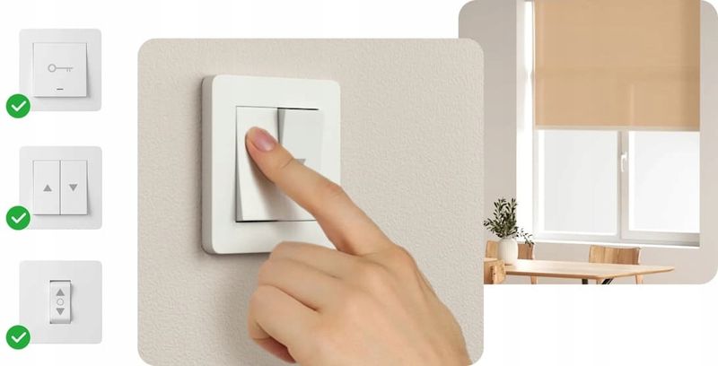 Sonoff MINI-ZBRBS Dopuszkowy Sterownik Rolet Zasłon ZigBee Zigbee2MQTT zdjęcie 5