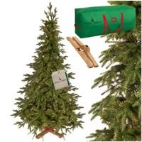 Choinka sztuczna 180 cm świerk himalajski jak żywy PE Royal Trees premium drzewko świąteczne