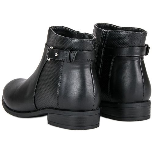 Czarne Botki Na Suwak r.40 na Arena.pl