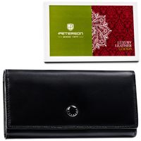 portfel damski skórzany ptn d03-ngv-7544 black
