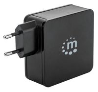 MANHATTAN ZASILACZ ŁADOWARKA 230V USB-C POWER DELIVERY 60W USB-A 5V