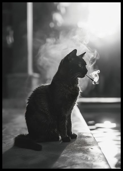 Plakat 50x70cm Kocia Przerwa zdjęcie 2