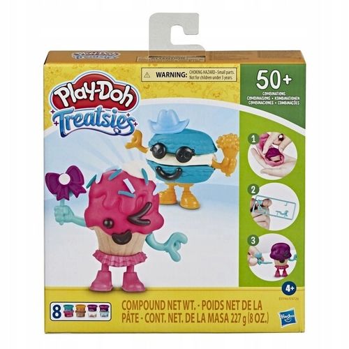 Play-Doh Treatsies Babeczki 8 Tub E9746 Ciastolina na Arena.pl