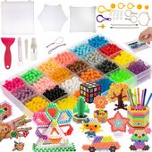 KORALIKI WODNE MAGIC BEADS zestaw 3000+el Prezent WZORY Szablony NA PREZENT