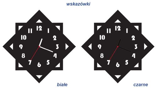 ZEGAR ŚCIENNY GEOMETRIA 38cm M 102.10 na Arena.pl