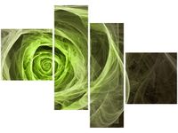 OBRAZ GREEN ROSE