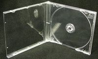 Pudełka na 1 CD Jewel Case CD BOX Clear - 100 szt.