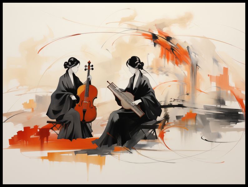 Plakat 100x75cm Harmonia Ciszy zdjęcie 2