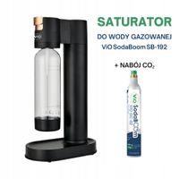 Saturator do wody gazowanej ViO SodaBoom SB-192 + Nabój CO2 w zestawie